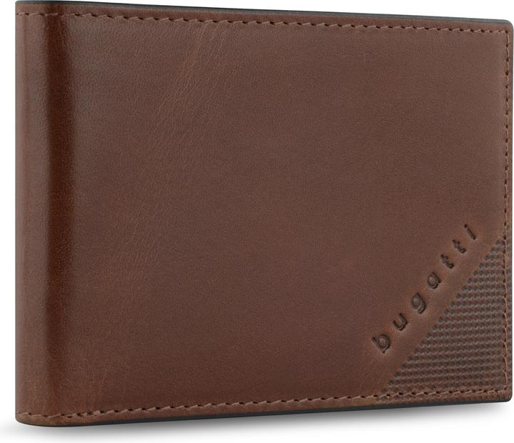 Actual product image Bugatti Nobile wallet RFID protection leather 10.5 cm