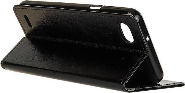 Actual product image MU Classic Crazy Horse Leather Cover (LG Q6, LG Q6+)