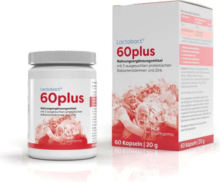 Immagine prodotto Lactobact Capsula 60plus (60 Pezzo/i, Pillole, 21 g)