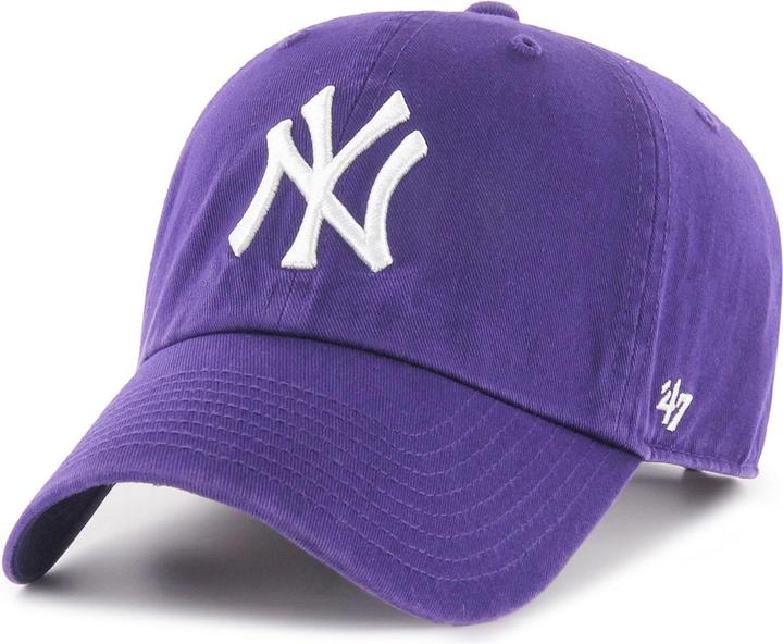 47 Brand Adjustable Cap - Clean Up Ny Yankees Purple (One Size)