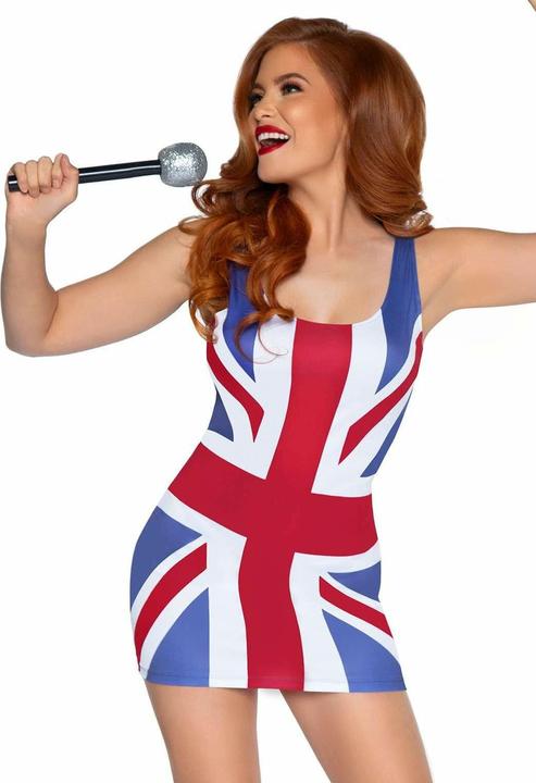 Produktbild Leg Avenue Kostãoem Britische Flagge Grã–Sse S/M (S/M)