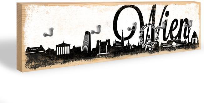 Trenddeko Skyline di Vienna (40 x 10 cm)