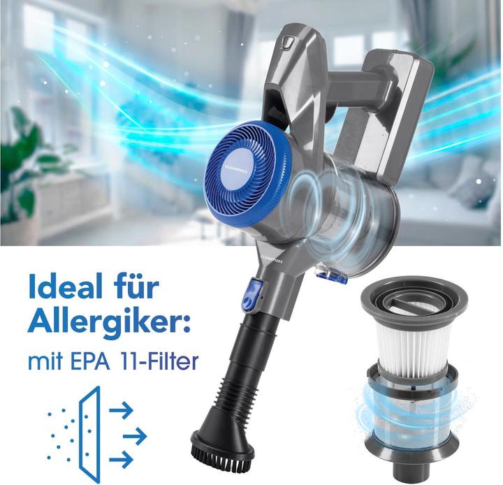 Produktbild CleanMaxx Akku-Hand- und Stielsauger