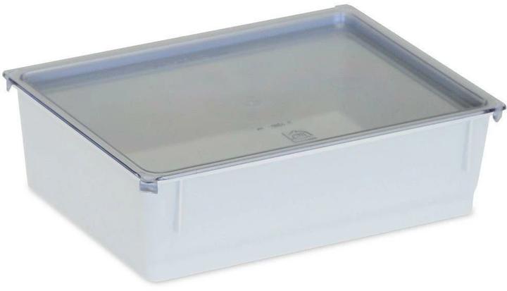 Image du produit Utz Couvercle transparent pour bac d'insertion 1/4 (1 x 13 x 17,5 cm, 0.23 l)
