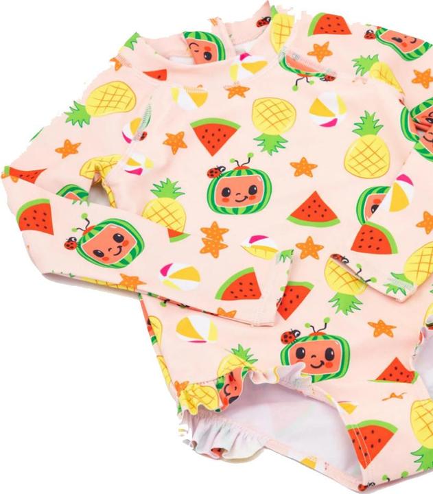 Actual product image Cocomelon Swimming costume ruffles girls (86)