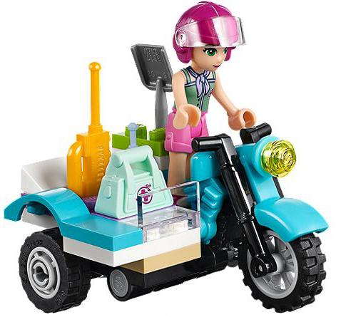 Image du produit LEGO Vélo de premiers secours Jungle (41032, LEGO Friends)