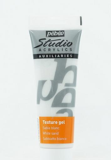 Immagine prodotto Pebeo Studio Acrylics Gel Sabbiato Bianco (250 ml)