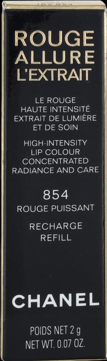 Actual product image Chanel Rouge Allure L'Extrait Recharge No 854 (854)