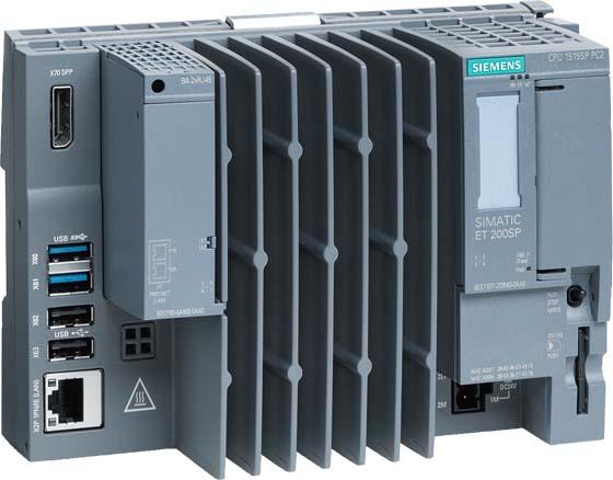 Produktbild Siemens SIMATIC ET 200SP Open Controller, CPU1515SP PC2 T, 8GB RAM, 30GB CFAST 6ES7677-2
