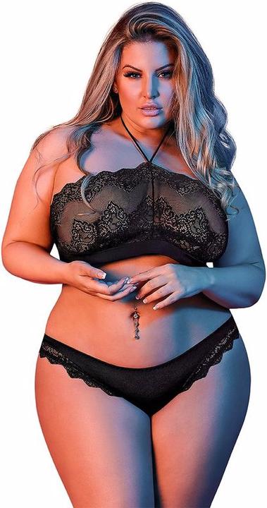 Produktbild Magic Silk Halter Bandeaux & Panty Set (XXL)