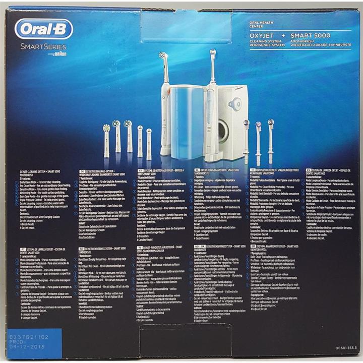 Produktbild Oral-B OxyJet Smart 5000 (Oszillierende Zahnbürste)