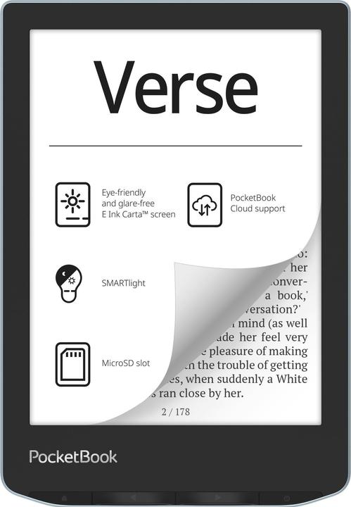 Actual product image PocketBook Verse (6", 8 GB, Blue)