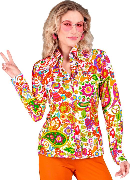 Immagine prodotto Widmann Camicetta anni '60 Peace & Paisley (XL)