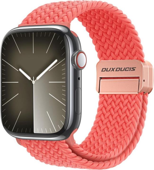 Dux Ducis Mixture Pro Armband (49 mm, Nylon, Apple Watch Series 1, Apple Watch Series 2, Apple Watch Series 3, Apple Watch Series 4, Apple Watch Series 5, Apple Watch Series 6, Apple Watch Series 7, Apple Watch Series 8, Apple Watch Series 9, Apple Watch SE, Apple Watch Ultra, Apple Watch Ultra 2)