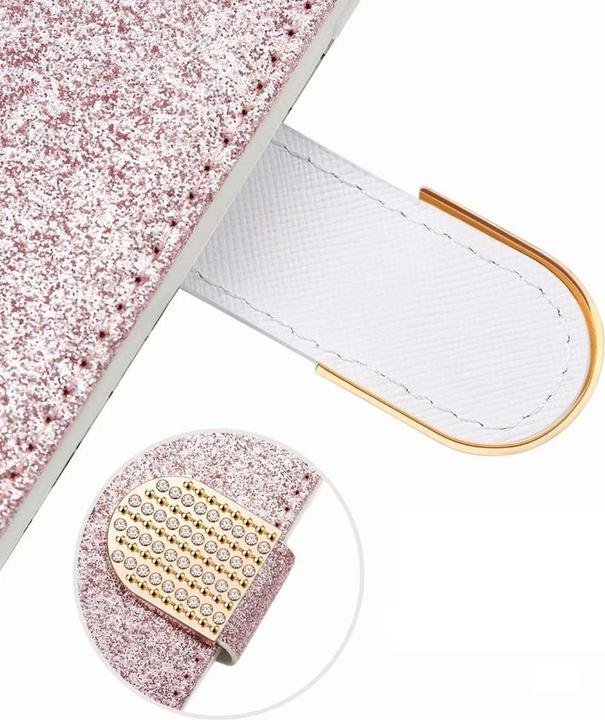 Image du produit PhoneLook Fourre Flip Croco Strass (Samsung Galaxy S21 Ultra 5G)