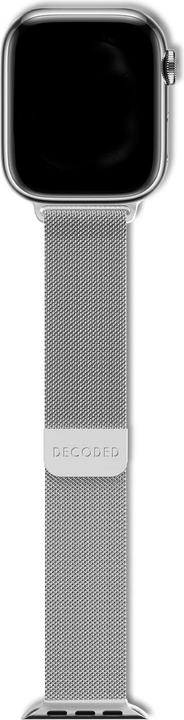 Immagine prodotto Decoded Cinghia di trazione Milanaise 42/44/45 mm in titanio (44 mm, 45 mm, 49 mm, 46 mm, Acciaio inossidabile, Apple Watch Series 3, Apple Watch Series 2, Apple Watch Serie 4, Apple Watch Series 10, Apple Watch Series 1, Apple Watch Serie 5)