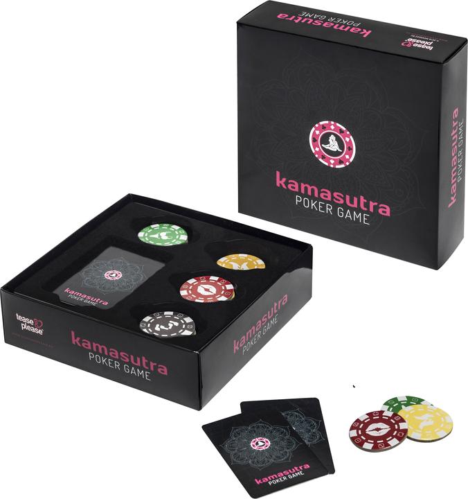 Image du produit tease & please Kama Sutra (Poker, Espagnol, Anglais, Portugais)
