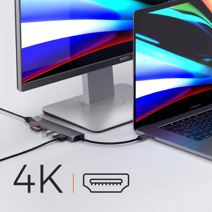 Image du produit Satechi USB-C Slim Multi-port (USB-C, 7 Ports)