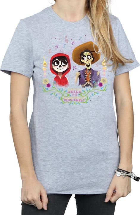 Immagine prodotto Disney Coco Miguel And Hector Maglietta Ampia Donna (XL)