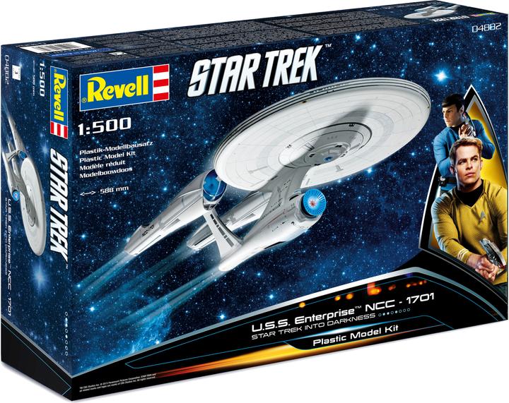Actual product image Revell Star Trek U.S.S. Enterprise NCC 1701