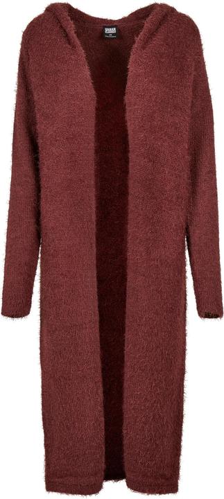 Urban Classics Ladies Hooded Feather Cardigan (S)