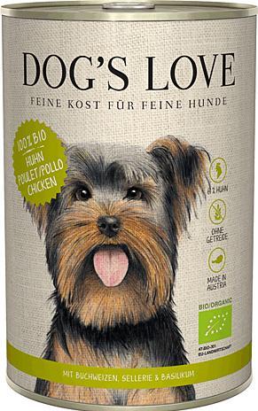 Actual product image Dog's love BIO turkey, amaranth, pumpkin & parsley (Adult, 1 pcs., 400 g)