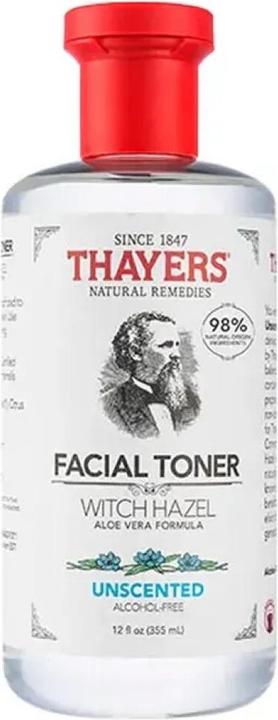 Produktbild Thayers Witch Hazel with Aloe Vera Unscented Facial Toner - Skin Tonic - 355ml (Tonic, 355 ml)