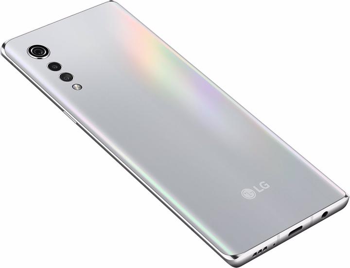 Produktbild LG Velvet (128 GB, Aurora Silber, 6.80", Hybrid Dual SIM, 48 Mpx, 4G)
