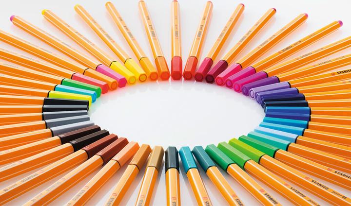 Produktbild STABILO Point 88 24er Etui Arty (Mehrfarbig, 24 x)