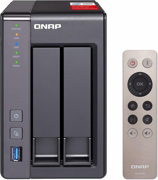 Produktbild QNAP Ts-251+2g (WD Red Plus)