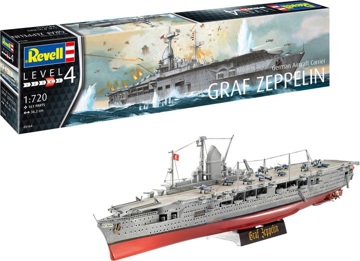 Image du produit Revell Le porte-avions allemand Graf Zeppelin