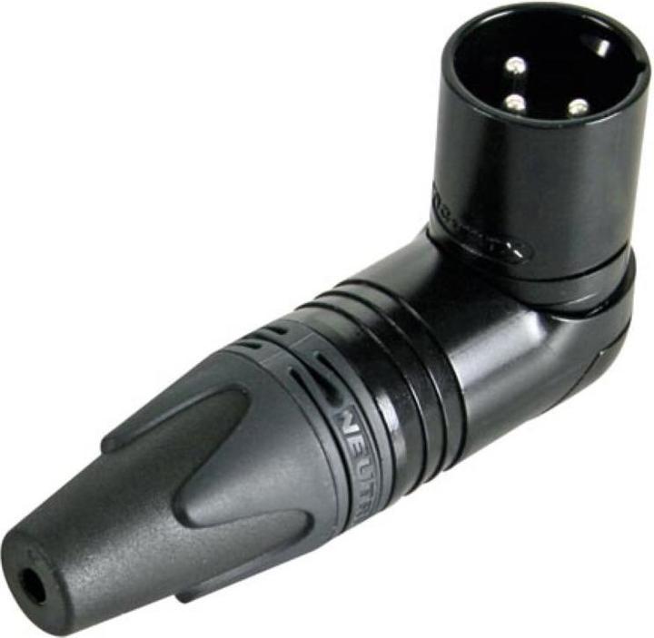Neutrik - Xlr-Kabelstecker, 3-Polig, Rechtwinklig, Vernickeltes Gehäuse, Silber Beschichtete Kontakte - S... (XLR)