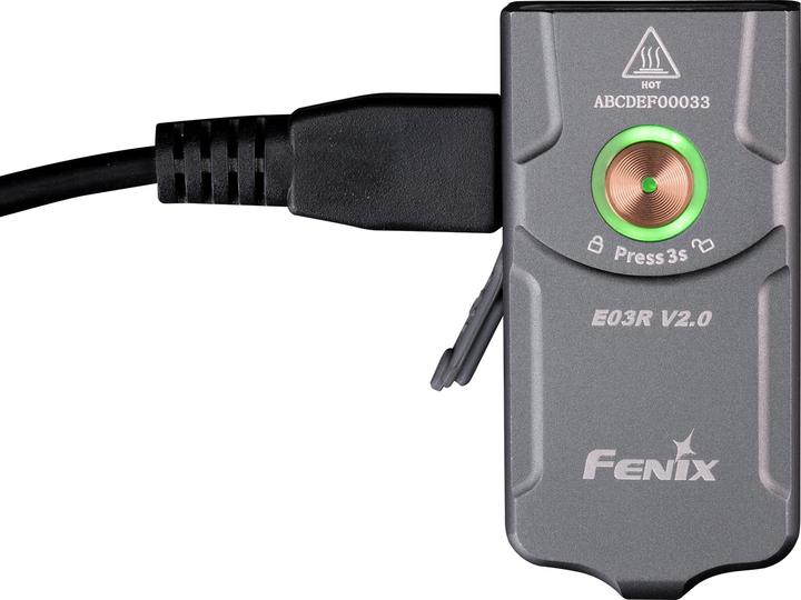 Image du produit Fenix E03R V2.0 (5.25 cm, 500 lm)