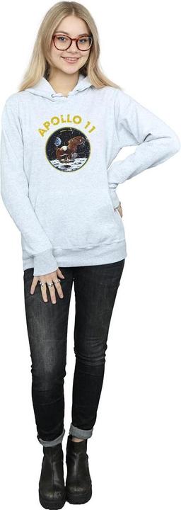 Actual product image Nasa Womens/Ladies Classic Apollo 11 Hoodie (M)