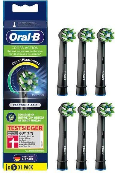 Actual product image Oral-B Attachment brushes black ProCrossAction CleanMaximizer6pcs. (6 x)