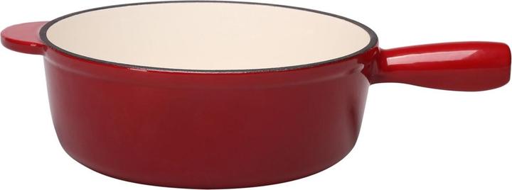 Nouvel Caquelon Gusseisen, 24cm, 2.5L, rot (2.50 l)
