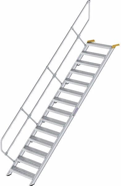 Actual product image Munk Industrial steps, perforated sheet steel steps, step width 800 mm, 14 steps. (Single ladder)