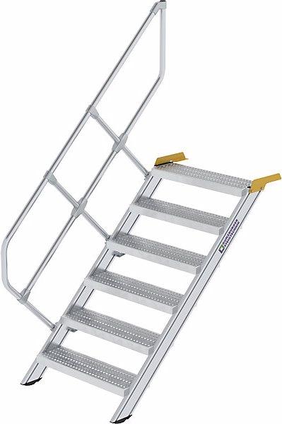Actual product image Munk Industrial steps, perforated sheet steel steps, step width 800 mm, 6 steps. (Single ladder)