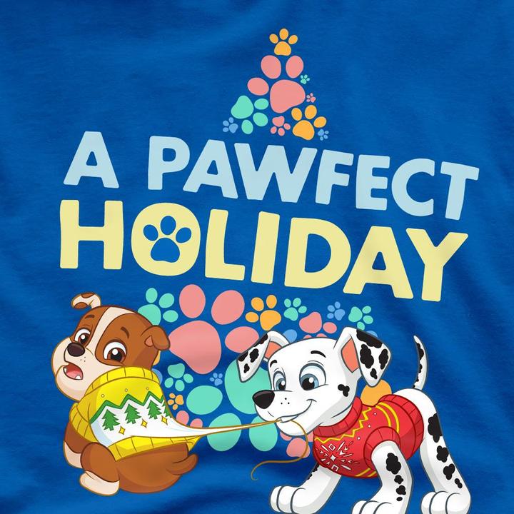Produktbild Paw Patrol A Pawfect Holiday TShirt weihnachtliches Design (XL)