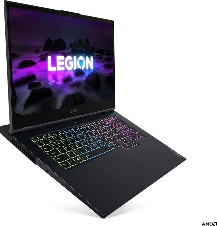 Produktbild Lenovo Legion 5 AMD Ryzen-7 5800H 17.3 RTX3070 Gaming laptop (17.30", AMD Ryzen 7 5800H, 16 GB, 1000 GB, Eng. Int.)