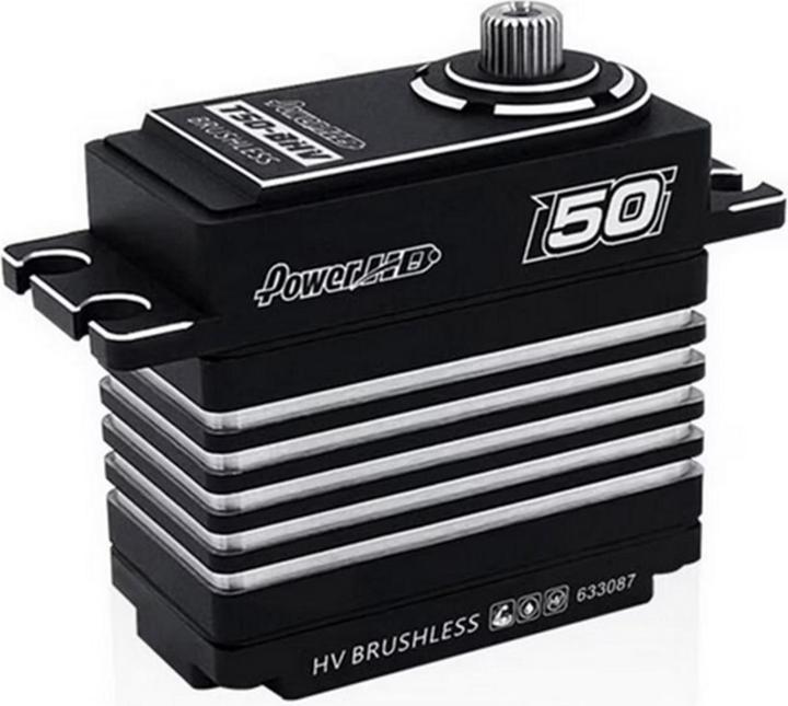 Actual product image Power HD Servo T50-BHV / 50kg / 0.065sec. / 7.4V Digital / Buggy 1:8