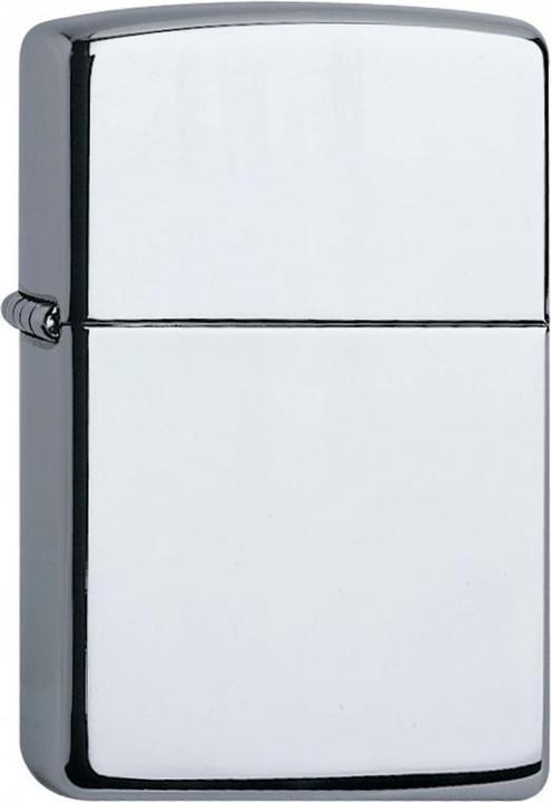 Actual product image Zippo Chrome High Polished