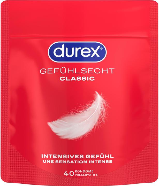 Actual product image Durex Gefühlsecht Classic (40 pcs.)