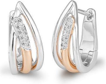 Image du produit Breuning BIJOUX DE L'OREILLE - BRILLE. 0,12 Ct. H/si (Or 750/18 K)