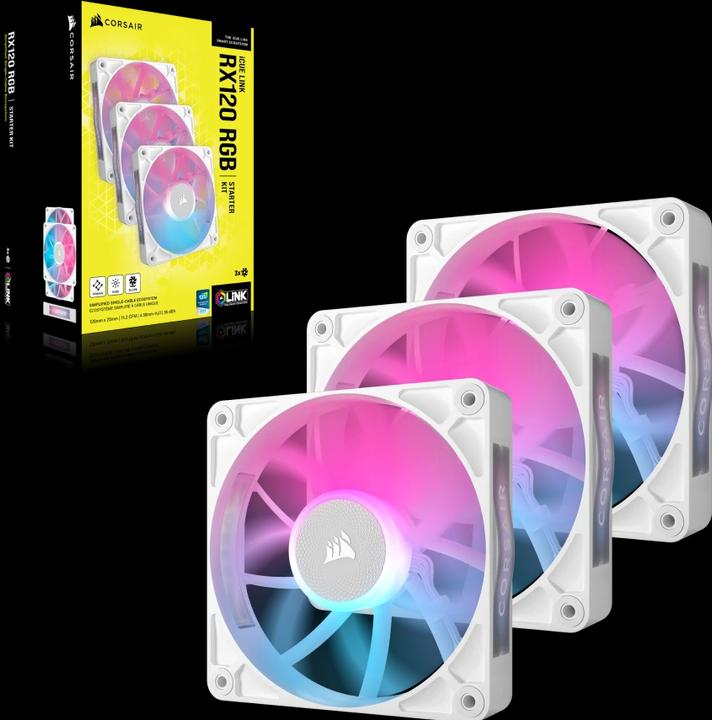 Immagine prodotto Corsair iCUE LINK RX120 RGB (120 mm, 3 x)