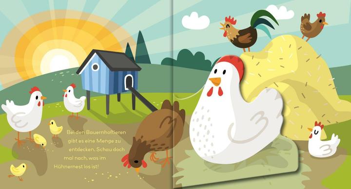 Actual product image Baby Pixi (unbreakable) 141: Flippediflapp: Animals on the farm (German)