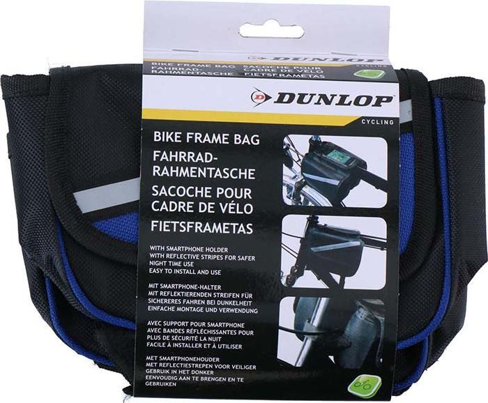 Image du produit Dunlop Torba / sakwa rowerowa na ramę (Czarny/Niebieski) (Sacoche de cadre)