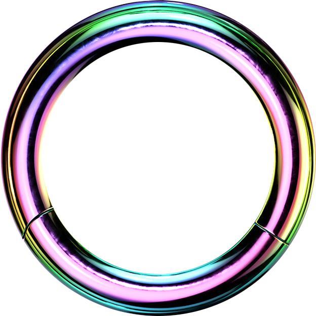 Produktbild Star Piercing Segmentring klappbar farbig (ohne Messing, Chirurgenstahl 316L)