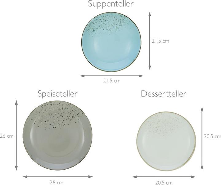 Immagine prodotto CreaTable Collezione Natura (12 Pezzo/i)