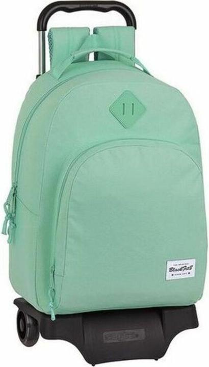 Produktbild Safta Schulrucksack mit Rädern 905 BlackFit8 M313G türkis (32 x 42 x 15 cm) (15 l)